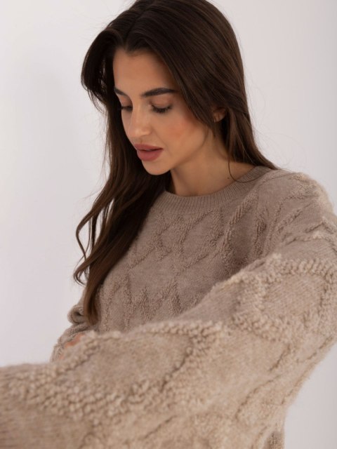 Sweter-AT-SW-2361.61-beżowy