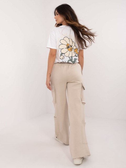 Spodnie-D10608BC62434A1-beżowy