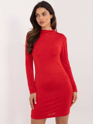 Sukienka-DHJ-SK-19935.35-czerwony