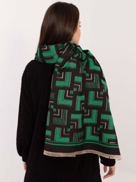 Szalik-AT-SZ-23158.32-czarno-zielony