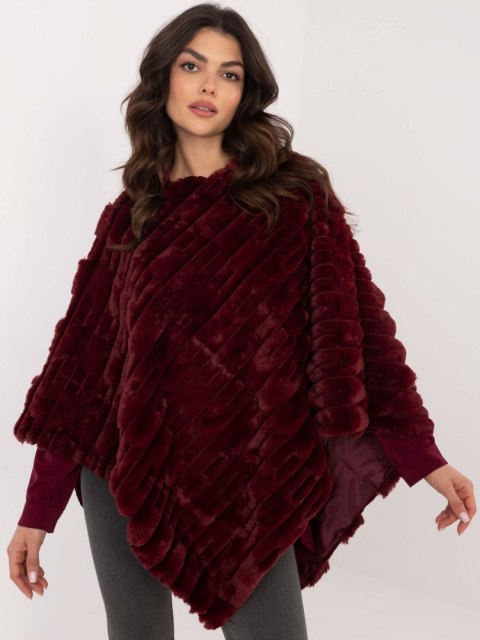 Poncho-AT-PN-2347.68-bordowy