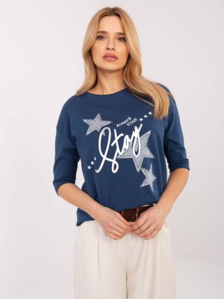 Bluzka-CLM-BZ-0016.84-ciemny niebieski