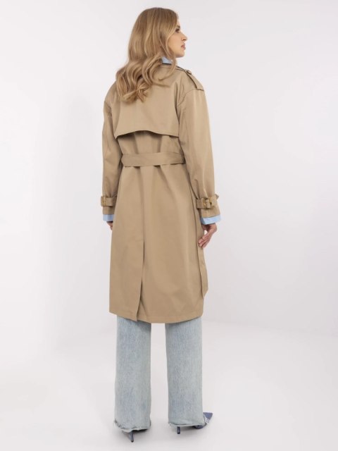 Płaszcz-NM-PL-DD0369-C.81-ciemny bezowy