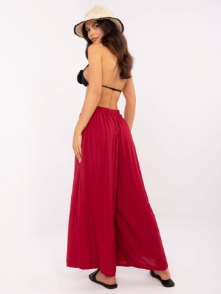 Spodnie-TW-SP-BI-82353.39-bordowy