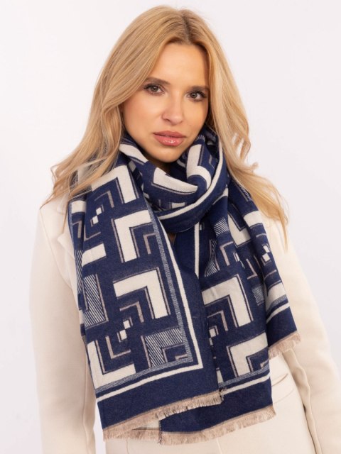 Szalik-AT-SZ-23158.32-biało-granatowy