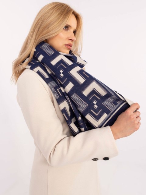 Szalik-AT-SZ-23158.32-biało-granatowy