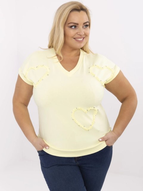 Bluzka-RV-BZ-A542.12P-jasny żółty