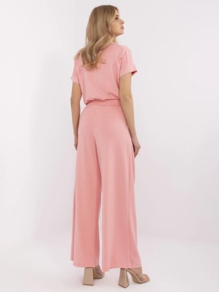 Spodnie dresowe-RV-DR-A613.69-brzoskwiniowy