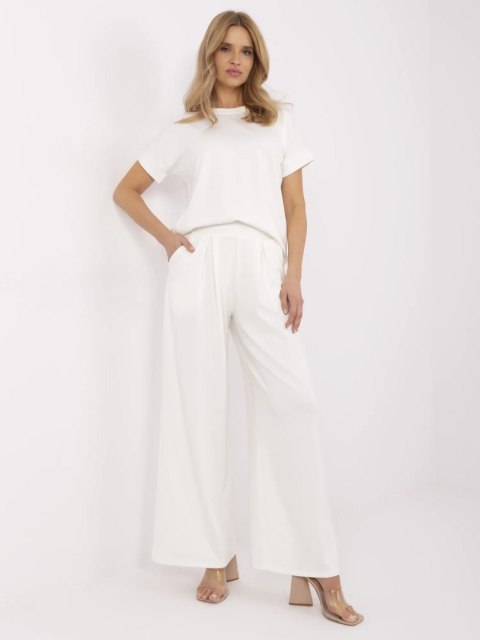 Spodnie dresowe-RV-DR-A613.69-ecru