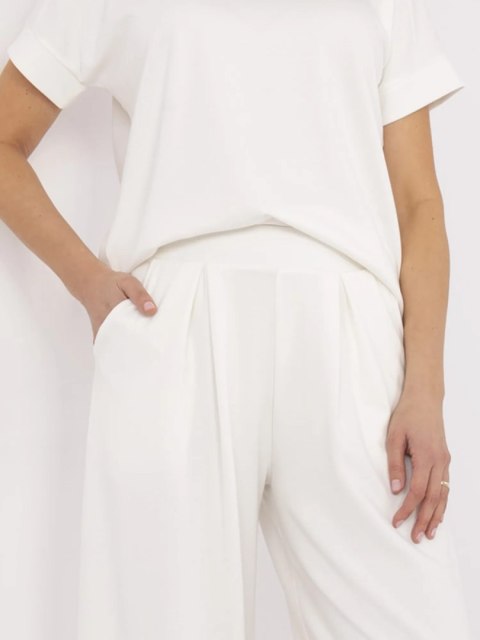 Spodnie dresowe-RV-DR-A613.69-ecru