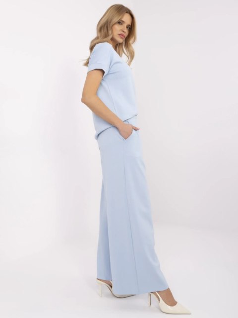 Spodnie dresowe-RV-DR-A613.69-jasny niebieski