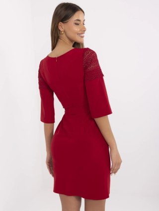 Sukienka-LK-SK-509980.09-bordowy