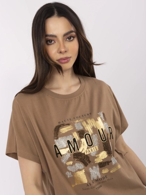 Bluzka-CLM-BZ-1701.81-jasny brązowy