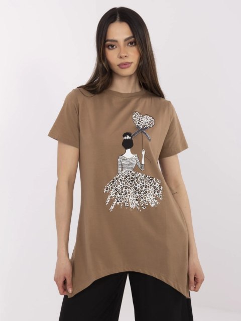 Bluzka-CLM-BZ-1702.89-jasny brązowy