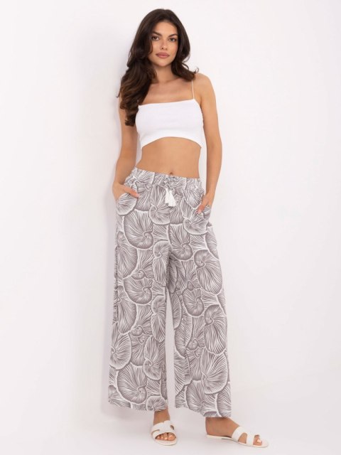 Spodnie-D73771M62237F-beżowy