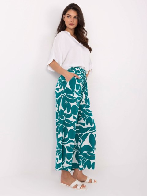 Spodnie-D73771M62237F-ciemny zielony