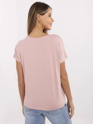 T-shirt-D12100M02737A-jasny różowy