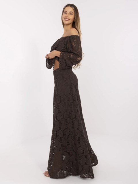 Spodnie-MI-SP-88501.81-ciemny brązowy