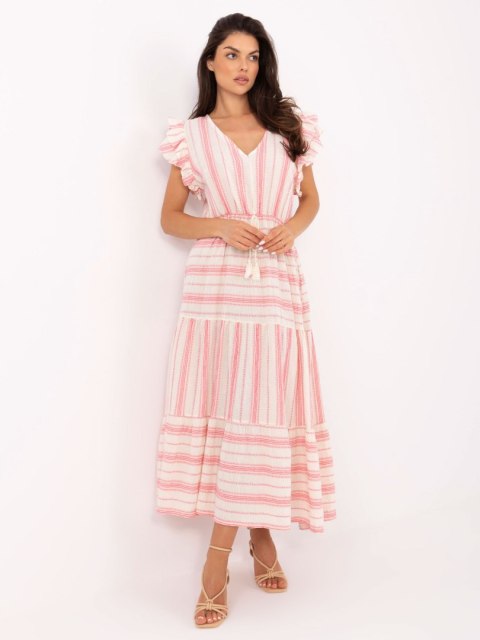 Sukienka-TW-SK-BI-28760.97-biało-różowy