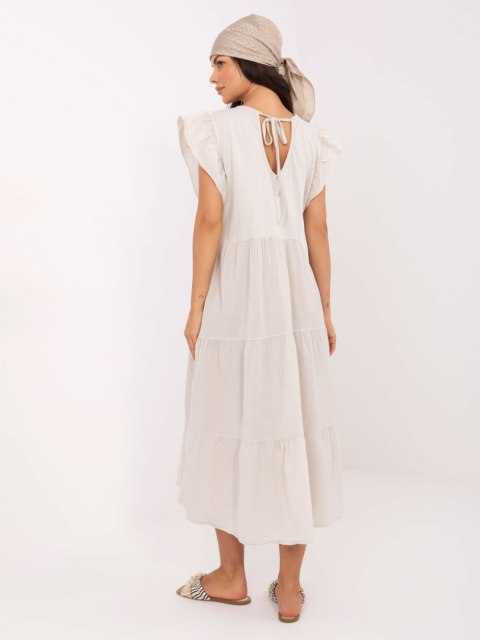 Sukienka-TW-SK-BI-6-2172.96-jasny beżowy