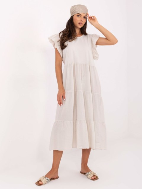 Sukienka-TW-SK-BI-6-2172.96-jasny beżowy