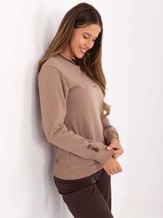 Bluza-RV-BL-A868.46-ciemny bezowy