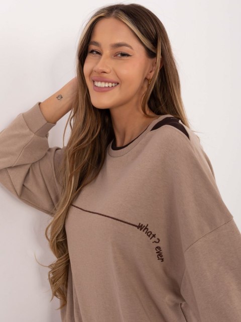 Bluza-RV-BL-A940.60-ciemny bezowy