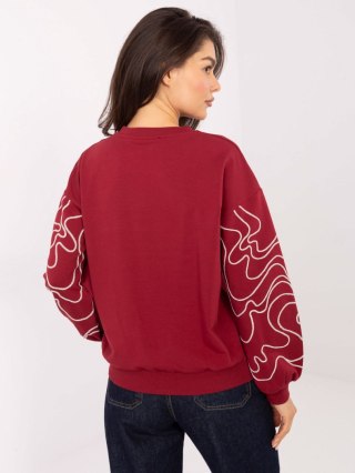 Bluzka-RV-BZ-A176.56-bordowy