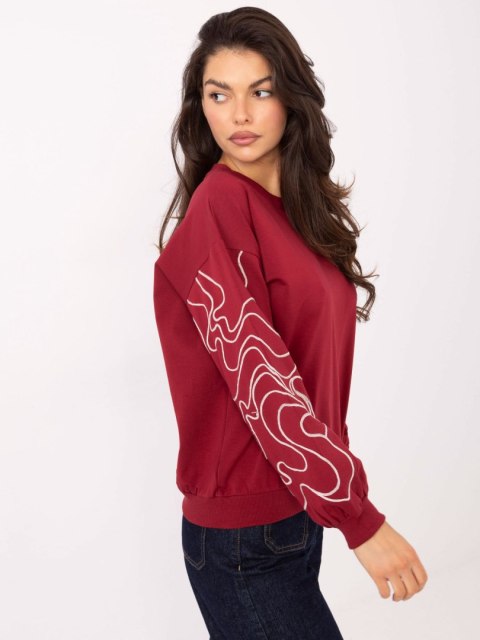 Bluzka-RV-BZ-A176.56-bordowy