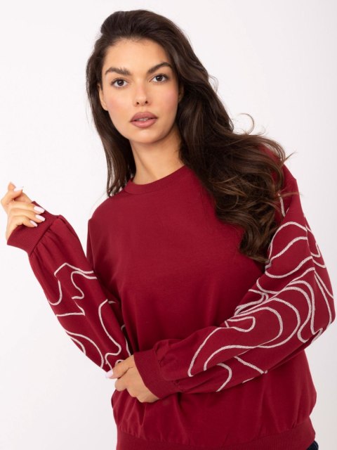 Bluzka-RV-BZ-A176.56-bordowy