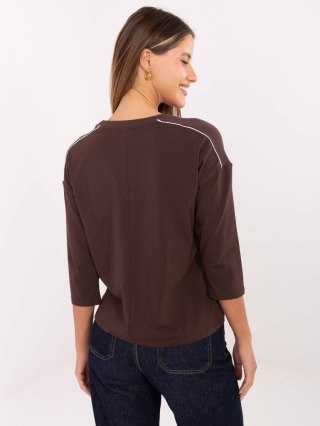 Bluzka-RV-BZ-A826.89-ciemny brązowy