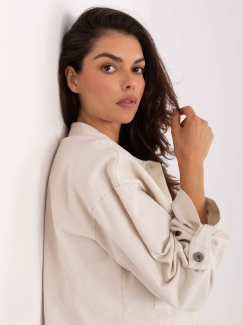 Kurtka-IT-KR-FL7029.72-jasny beżowy