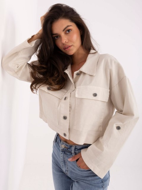 Kurtka-IT-KR-FL7029.72-jasny beżowy