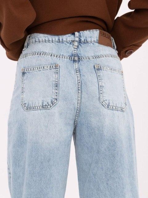 Spodnie-D80018BB62456L191-jasny niebieski