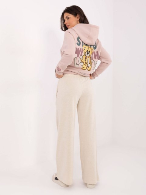 Spodnie dresowe-RV-DR-A590.08-jasny beżowy