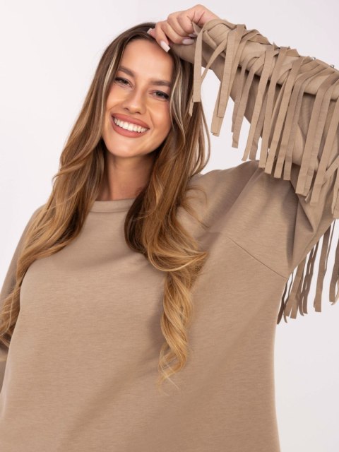 Bluzka-IT-BZ-21695.10-ciemny bezowy