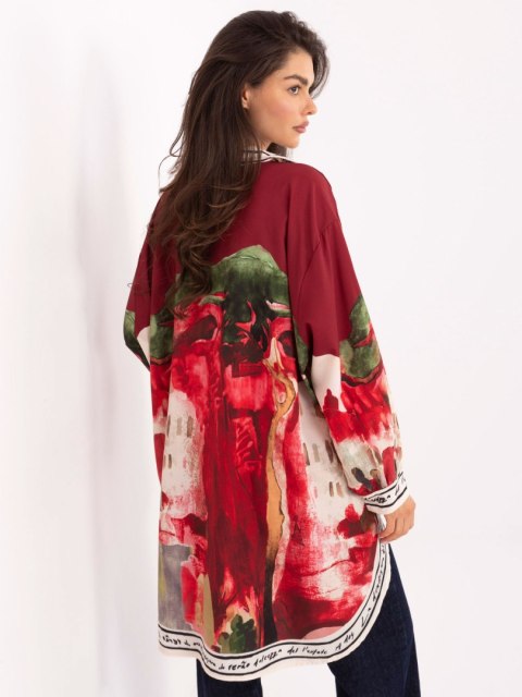 Koszula-IT-KS-18729.12-bordowy