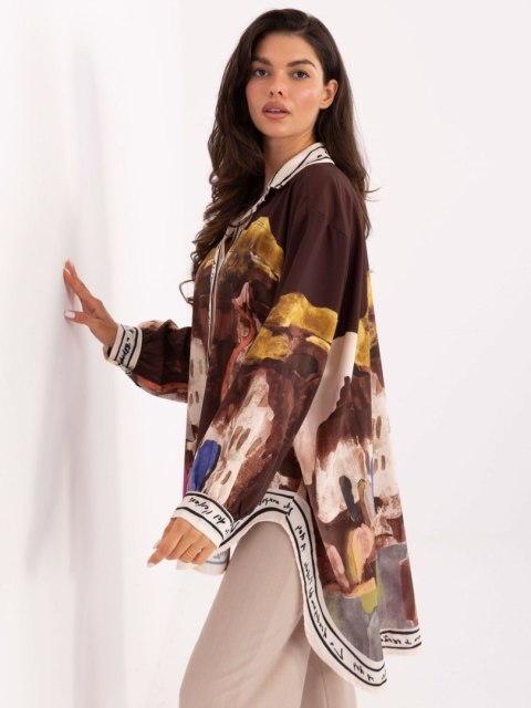 Koszula-IT-KS-18729.12-brązowy