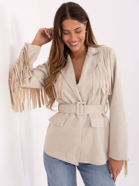 Płaszcz-IT-PL-5792.33-jasny beżowy