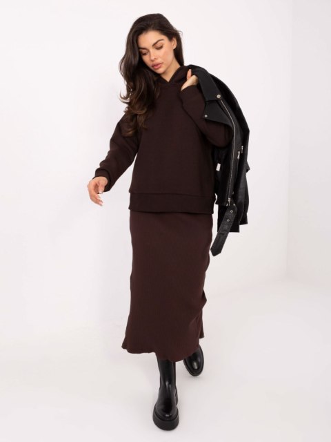 Bluza-RV-BL-A1006.27-ciemny brązowy