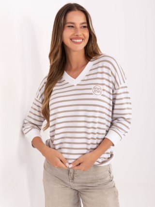 Bluzka-RV-BZ-A791.53-biało-beżowy