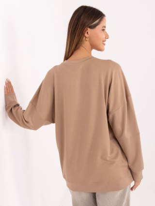 Bluzka-RV-BZ-A906.59-ciemny bezowy