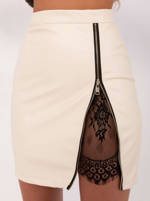 Spódnica-IT-SD-FL3019.83-jasny beżowy