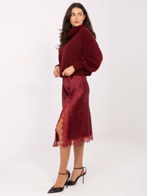 Spódnica-MI-SD-3275.57-bordowy