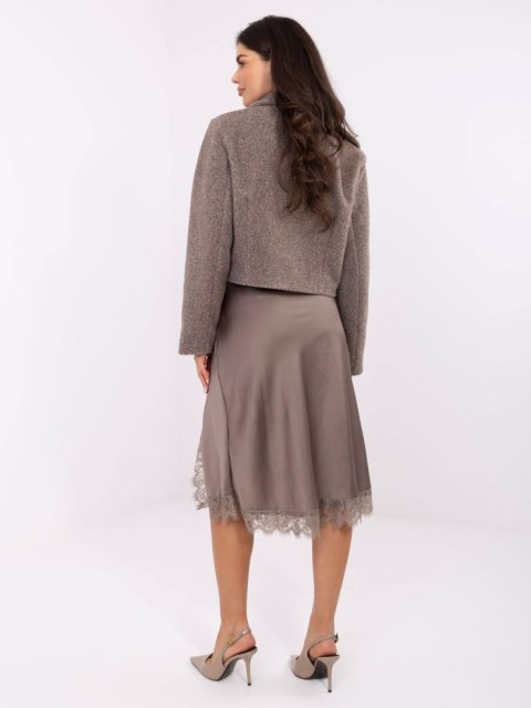 Spódnica-MI-SD-3275.57-ciemny bezowy