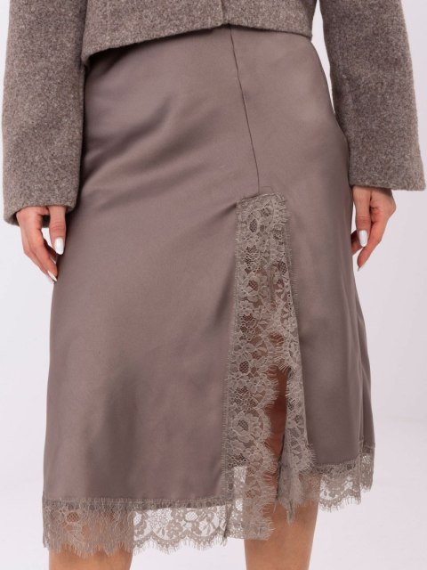 Spódnica-MI-SD-3275.57-ciemny bezowy