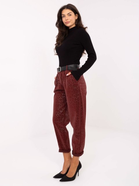 Spodnie-IT-SP-242976.29P-bordowy