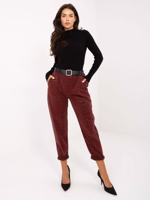 Spodnie-IT-SP-242976.29P-bordowy