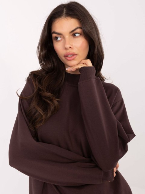 Bluza-RV-BL-5185.70P-ciemny brązowy