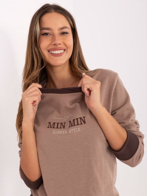 Bluzka-RV-BZ-A875.56-ciemny bezowy